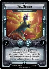 Fowlicane - Champion of Aeolus