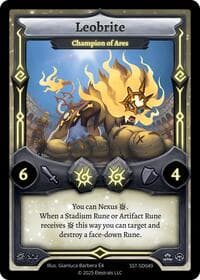 Leobrite - Champion of Ares
