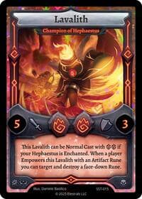 Lavalith - Champion of Hephaestus
