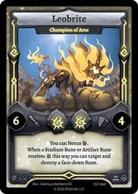 Leobrite - Champion of Ares