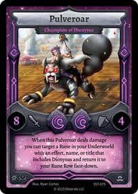 Pulveroar - Champion of Dionysus