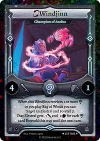 Windjinn - Champion of Aeolus (SST-R05)