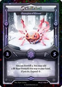Chillalotl - Champion of Khione (SST-R06)