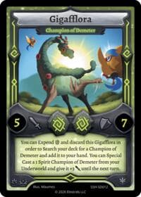 Gigafflora - Champion of Demeter