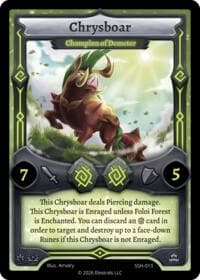 Chrysboar - Champion of Demeter