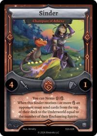 Sinder - Champion of Athena