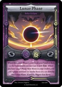 Lunar Phase - Solar Eclipse