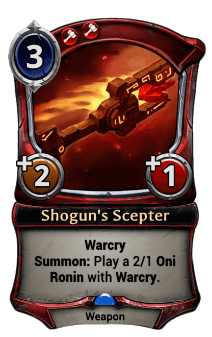 Shogun's Scepter