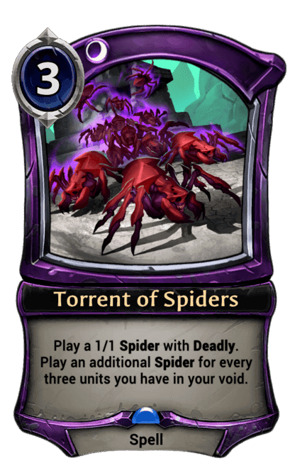 Torrent of Spiders