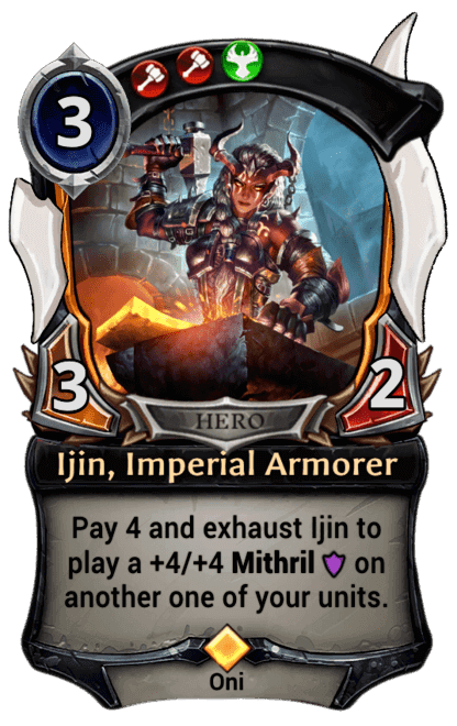 Ijin, Imperial Armorer