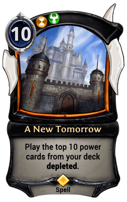 A New Tomorrow