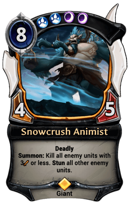 Snowcrush Animist