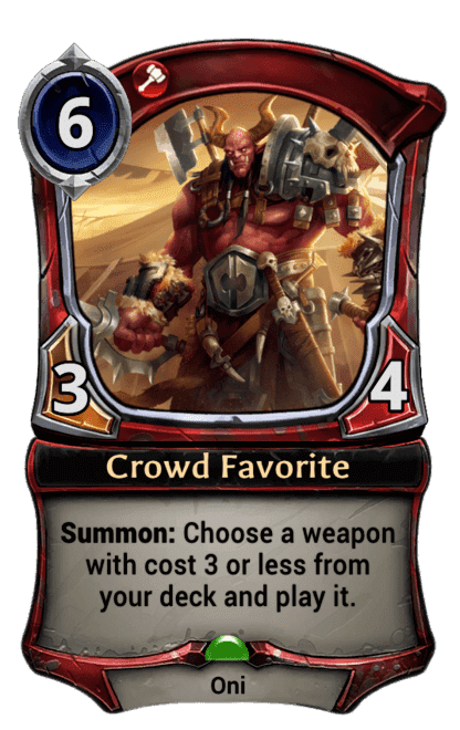 Crowd Favorite