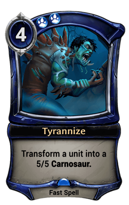 Tyrannize