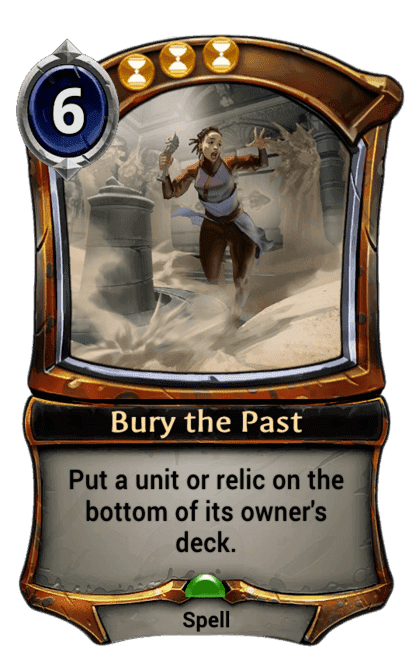 Bury the Past