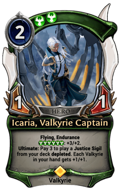 Icaria, Valkyrie Captain