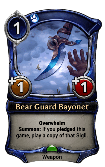Bear Guard Bayonet