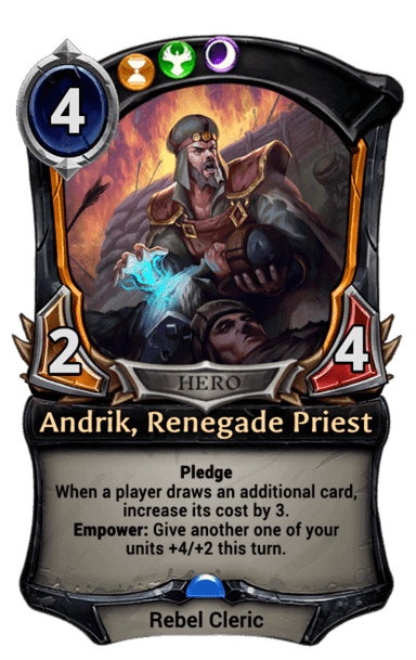 Andrik, Renegade Priest