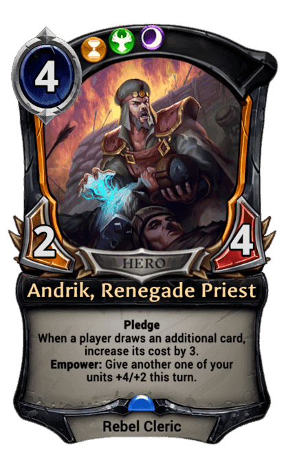 Andrik, Renegade Priest