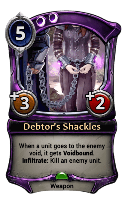 Debtor's Shackles
