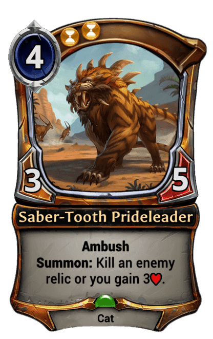 Saber-Tooth Prideleader