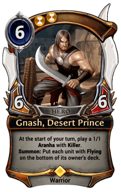 Gnash, Desert Prince