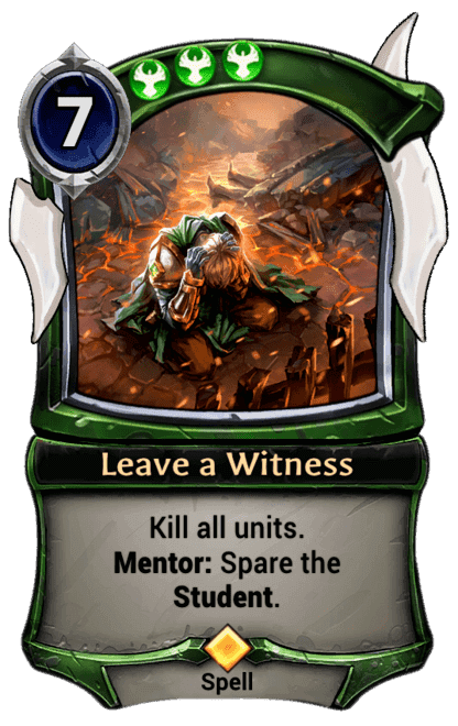 Leave a Witness