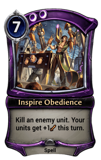 Inspire Obedience