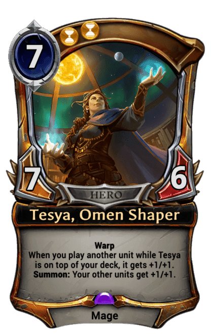 Tesya, Omen Shaper