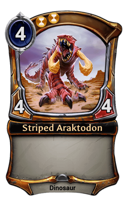 Striped Araktodon