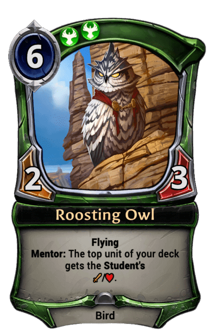 Roosting Owl