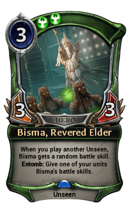 Bisma, Revered Elder