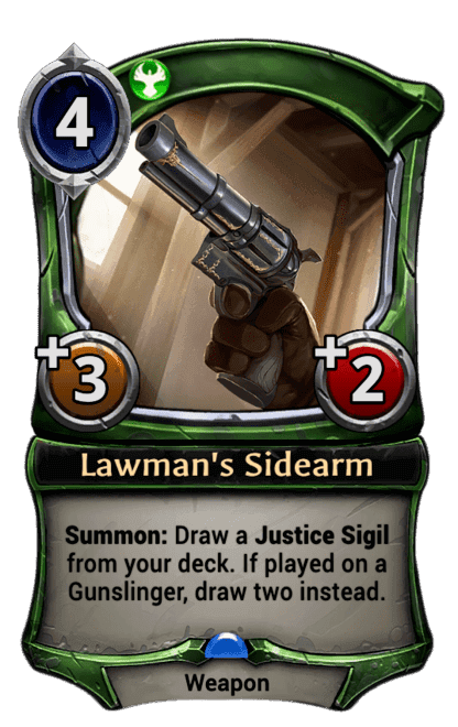 Lawman's Sidearm