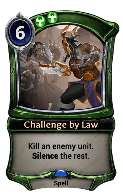 Challenge by Law