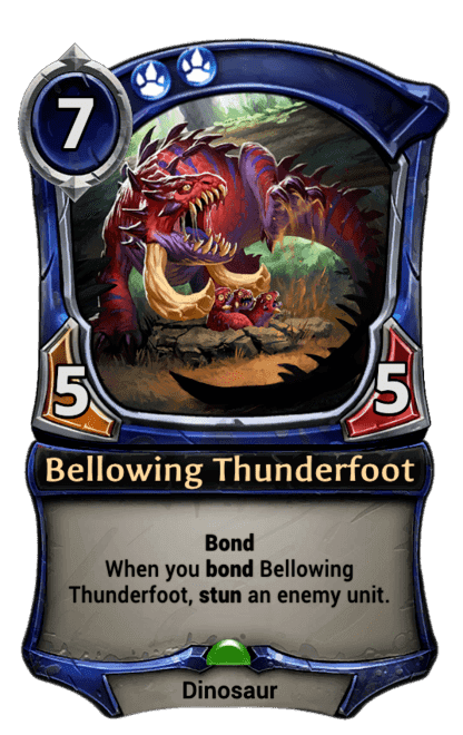 Bellowing Thunderfoot