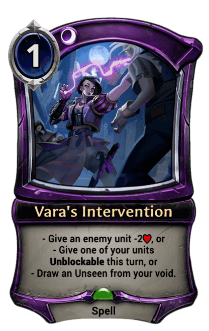 Vara's Intervention