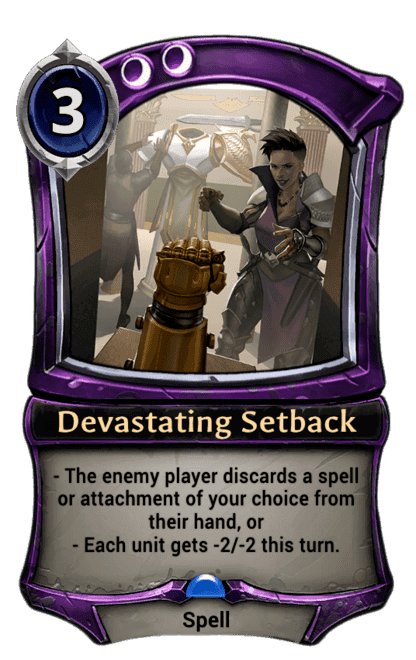 Devastating Setback