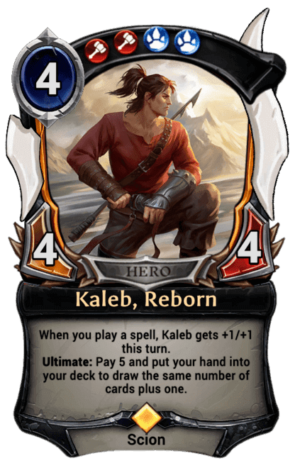 Kaleb, Reborn
