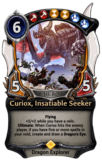 Curiox, Insatiable Seeker