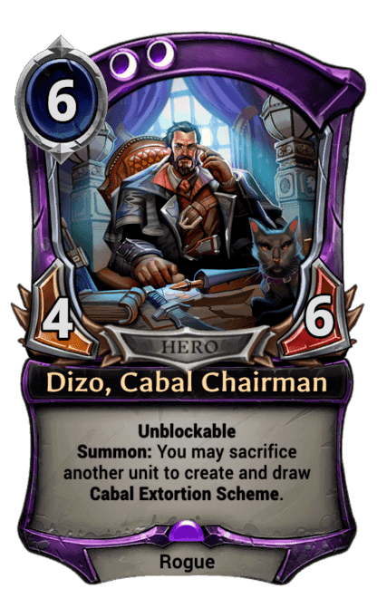Dizo, Cabal Chairman