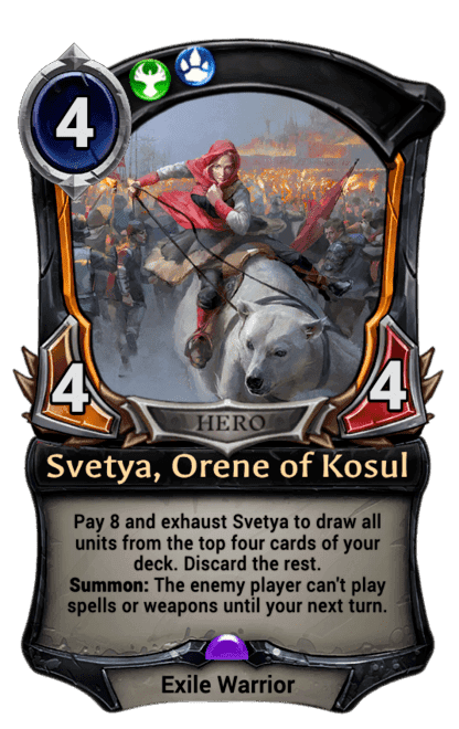 Svetya, Orene of Kosul
