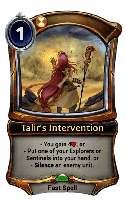 Talir's Intervention