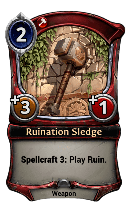 Ruination Sledge