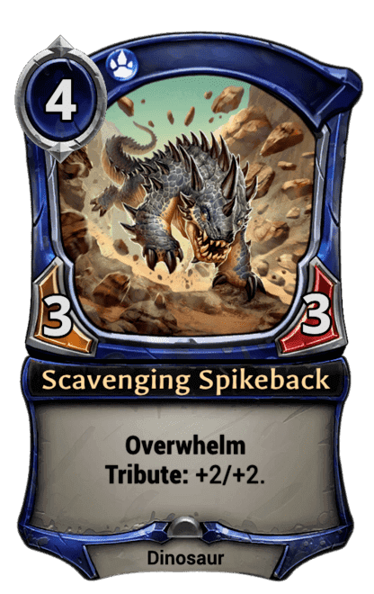 Scavenging Spikeback