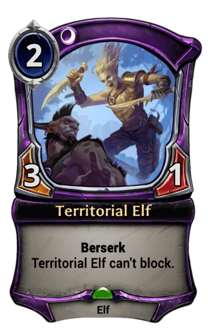 Territorial Elf