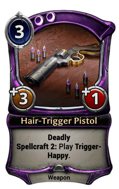 Hair-Trigger Pistol