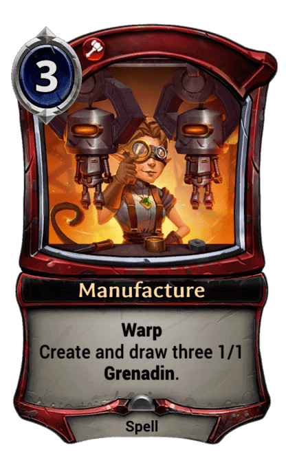 Manufacture