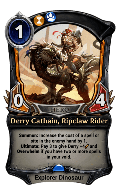 Derry Cathain, Ripclaw Rider