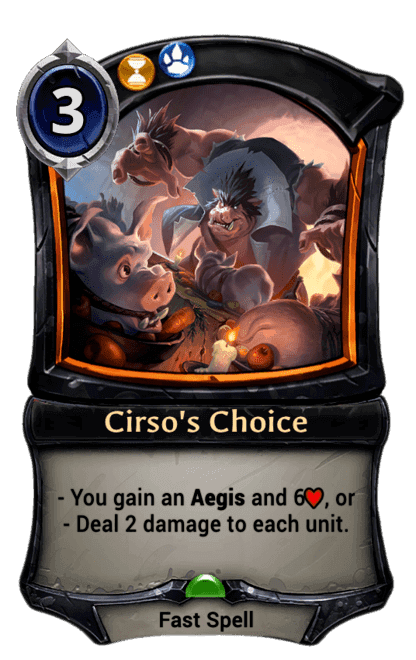 Cirso's Choice