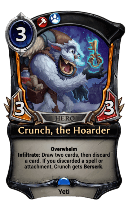 Crunch, the Hoarder